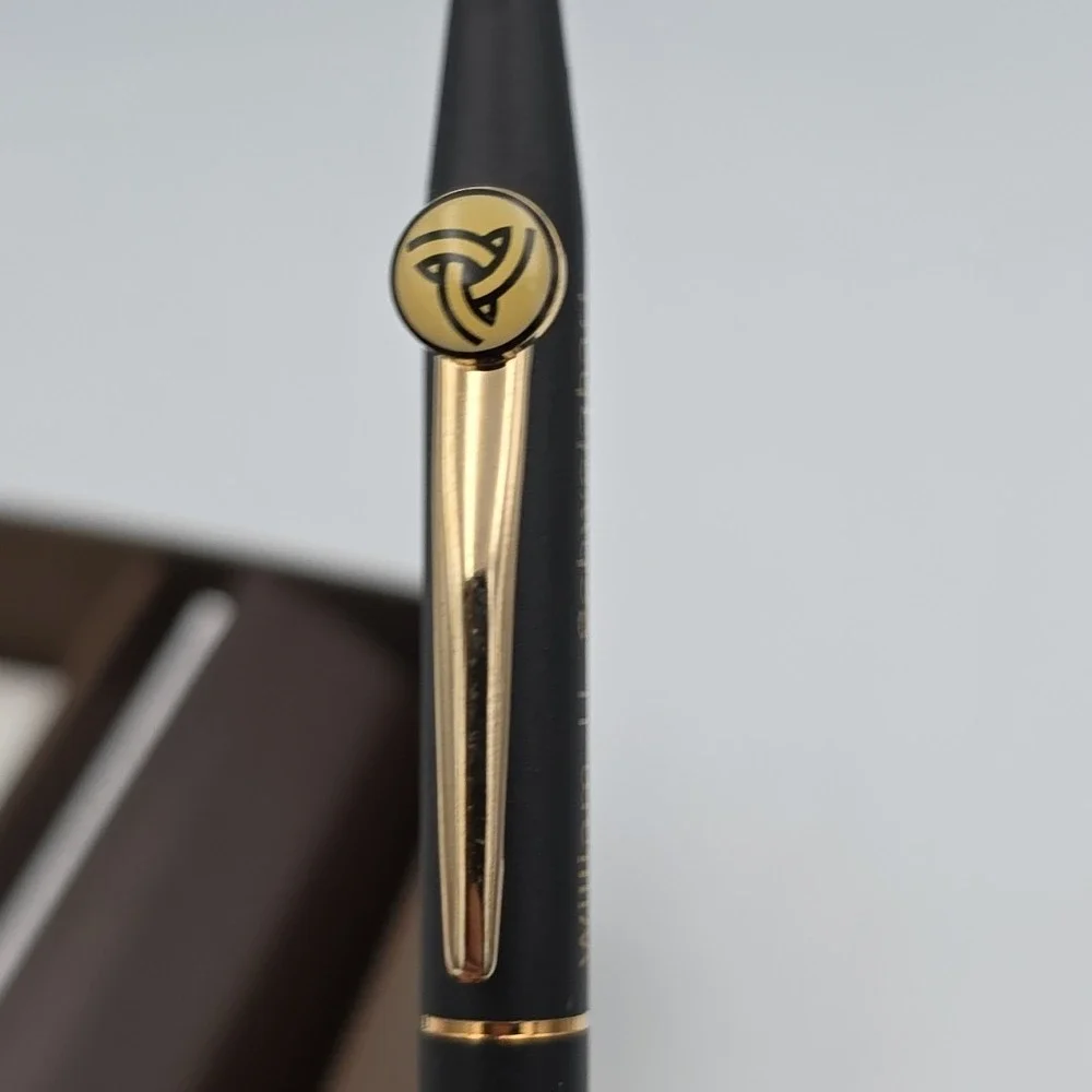Cross Classic Century Ballpoint Pencil & Pen Satin Black Finish Great Condition